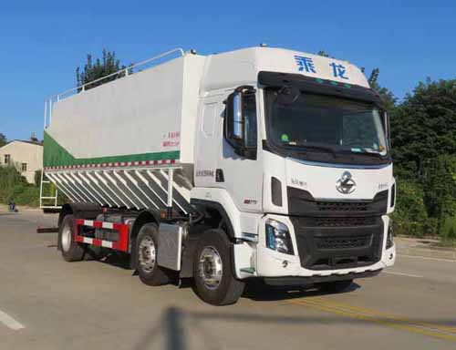 龍牧雙星牌LMX5251ZSLLZ6型散裝飼料運(yùn)輸車