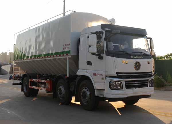 龍牧雙星牌LMX5252ZSLSX6型散裝飼料運(yùn)輸車